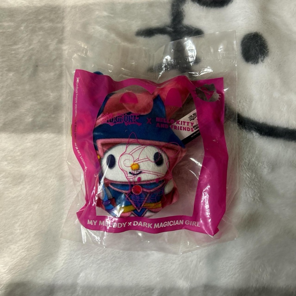 sanrio x mcdonalds my melody yu-gi-oh! keychain